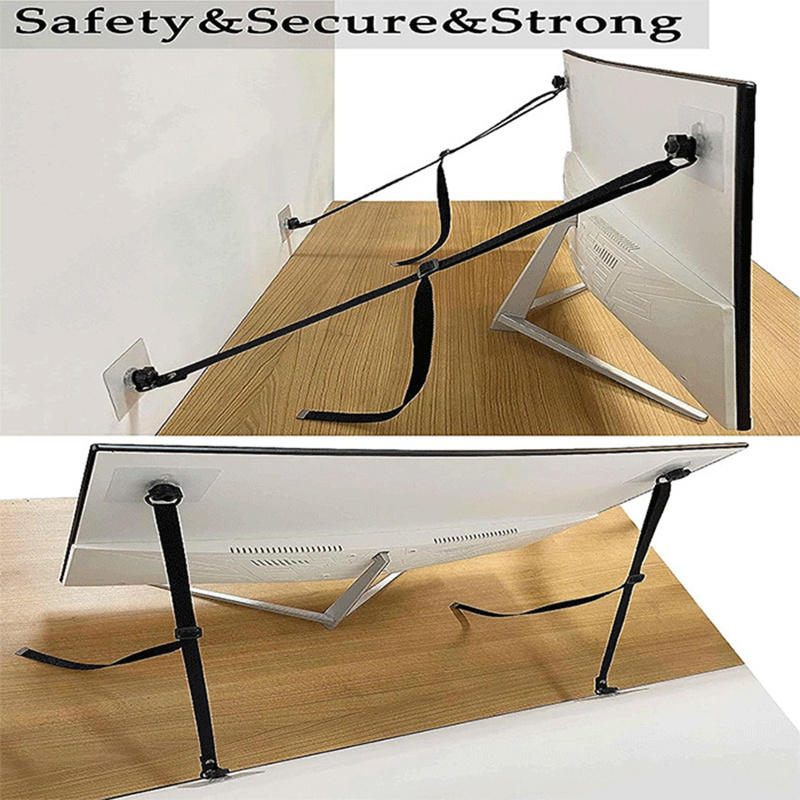 2 Pack Adjustable TV Safety St - огляд і ціна Wall Anchor Plastic