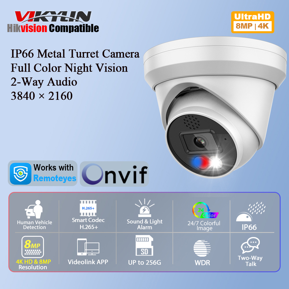 Vikylin 4K 8MP Alarm Full Colo - огляд і ціна Lowe'S Home Improvement