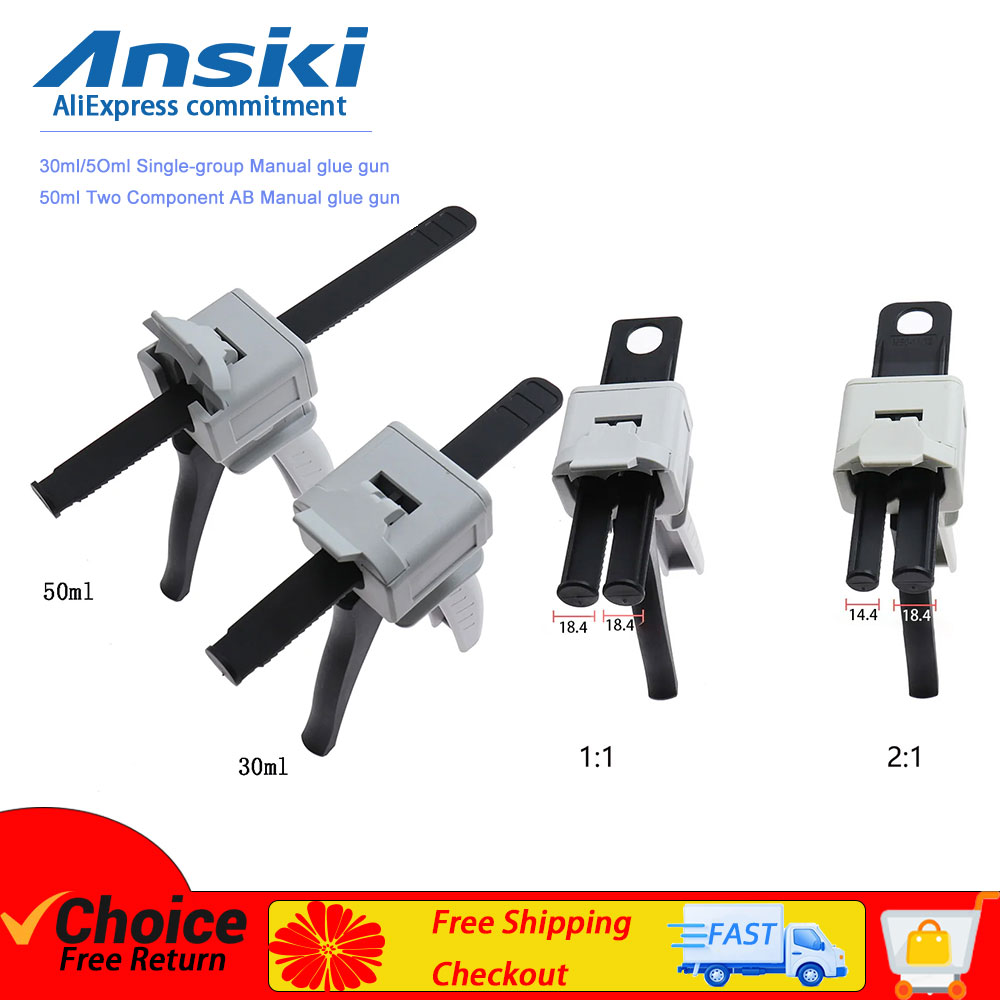 Manual1:1 2:1 10:1 glue gun Di - огляд і ціна Caulking Gun Dispensing
