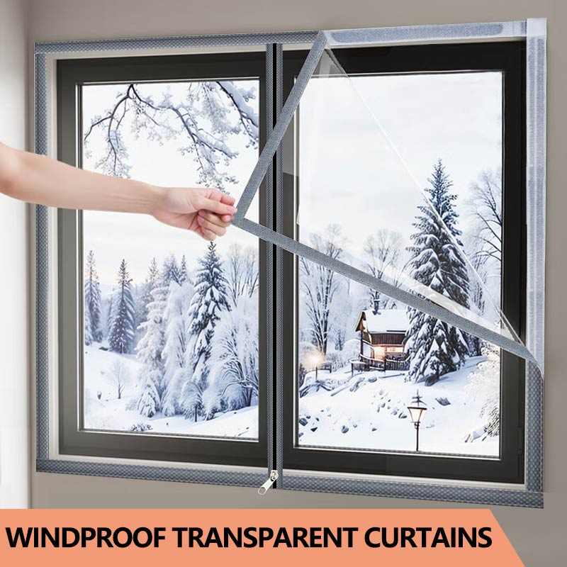 Transparent windproof sealing  - огляд і ціна Window Insulation Film