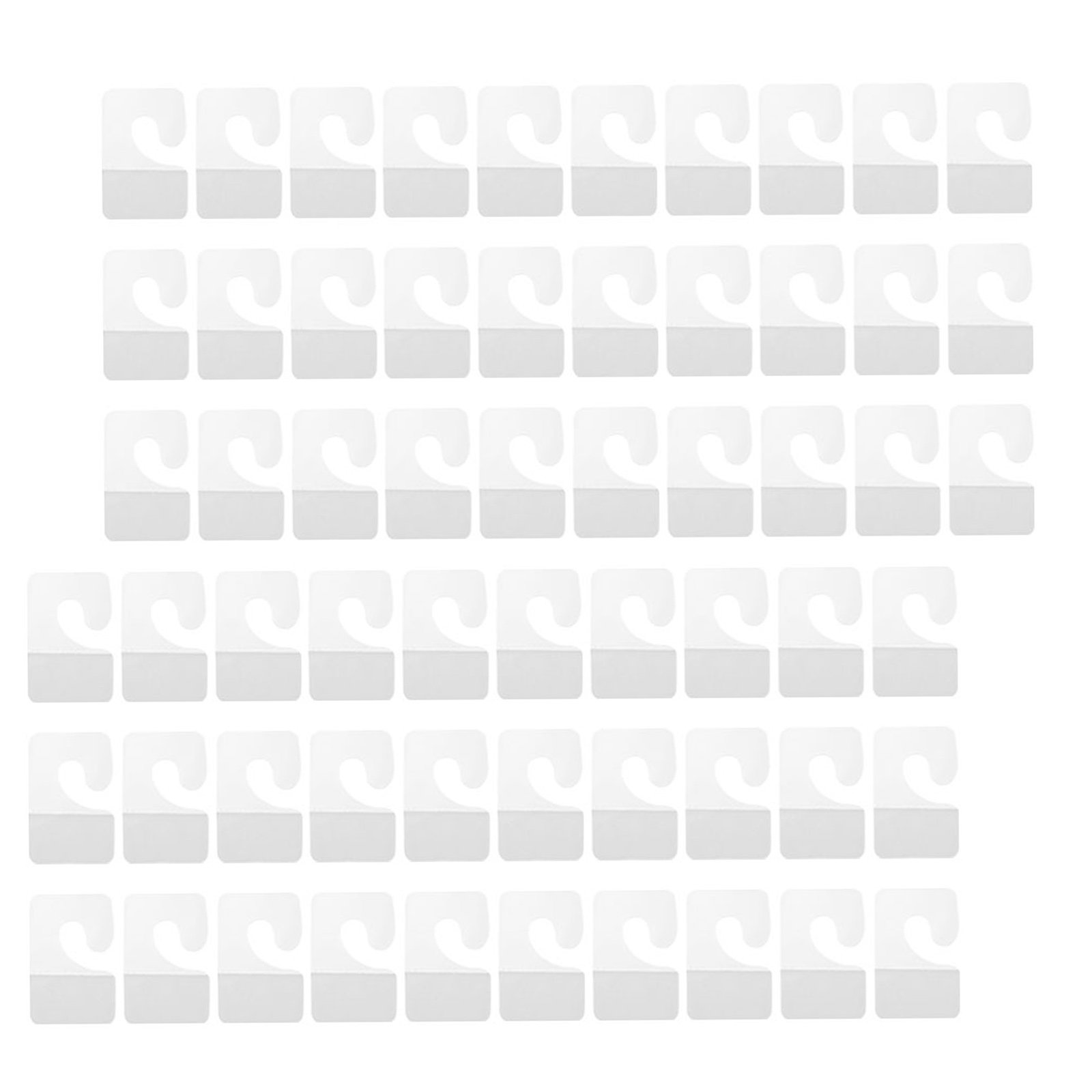 350Pcs Clear Self-Adhesive Han - огляд і ціна Wall Anchor Plastic