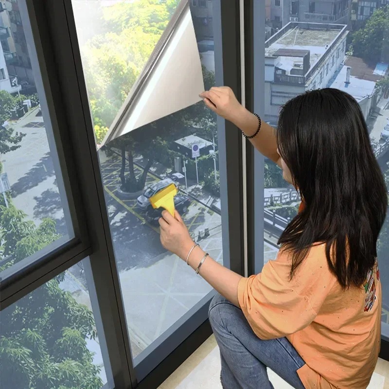 House Window Privacy Film Adhe - огляд і ціна Window Insulation Film