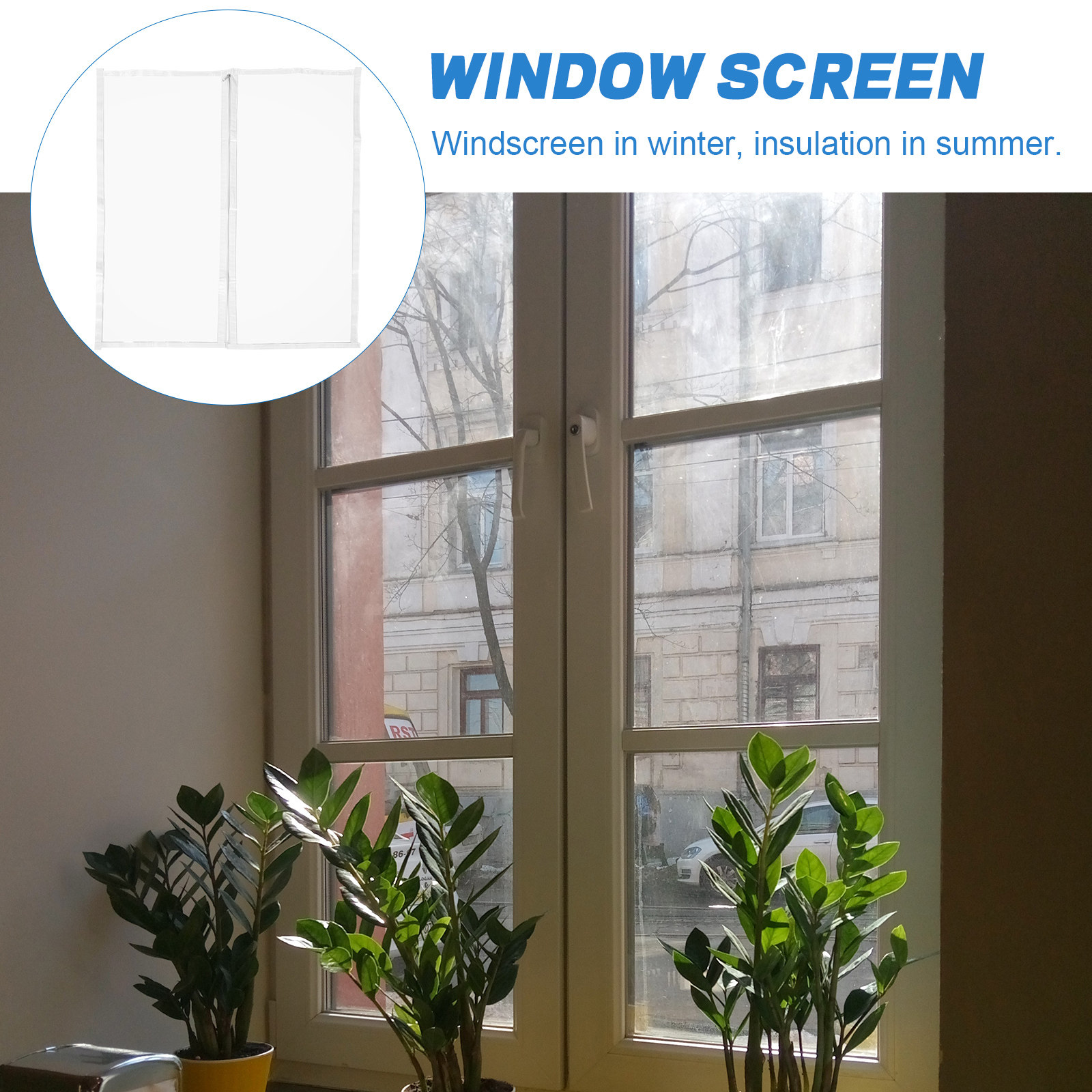 Heavy Duty Winter Window Insul - огляд і ціна Window Insulation Film