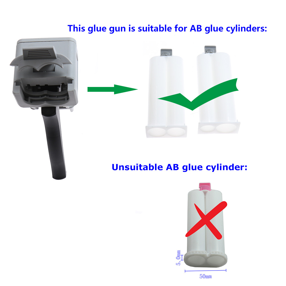 50ml Two Component AB Epoxy Se - огляд і ціна Caulking Gun Dispensing